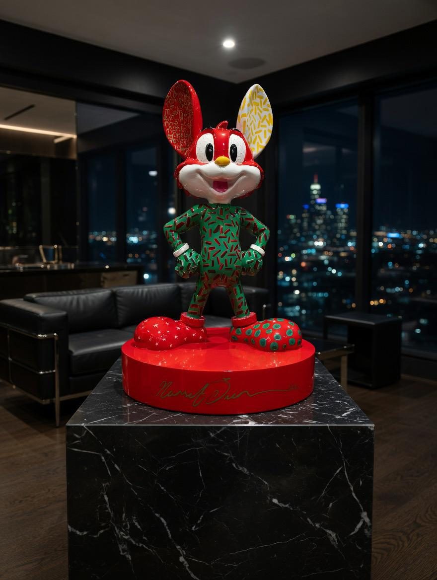 Mr Roo NÖ-MR-21 — Nursel Önen pop-art heykeli