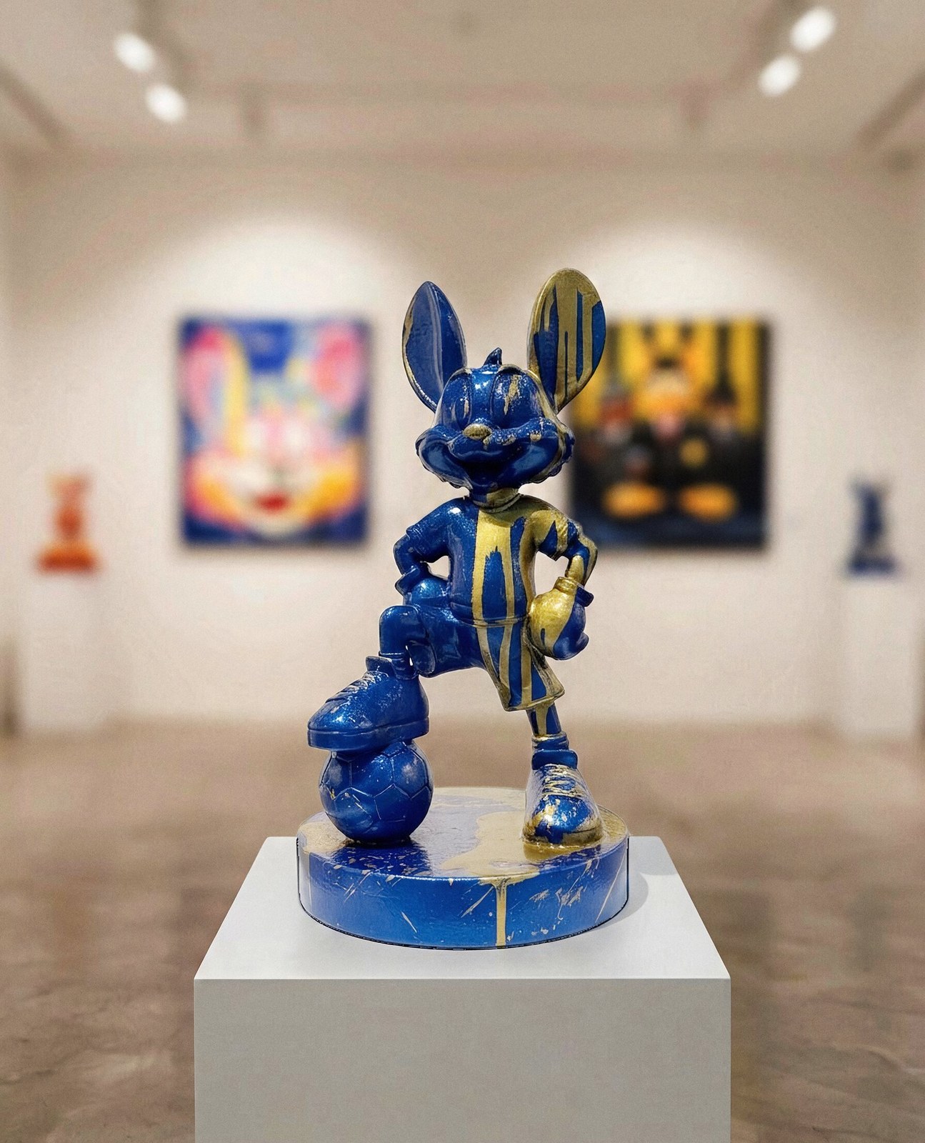 Mr Roo NÖ-MR-02 — Nursel Önen pop-art heykeli