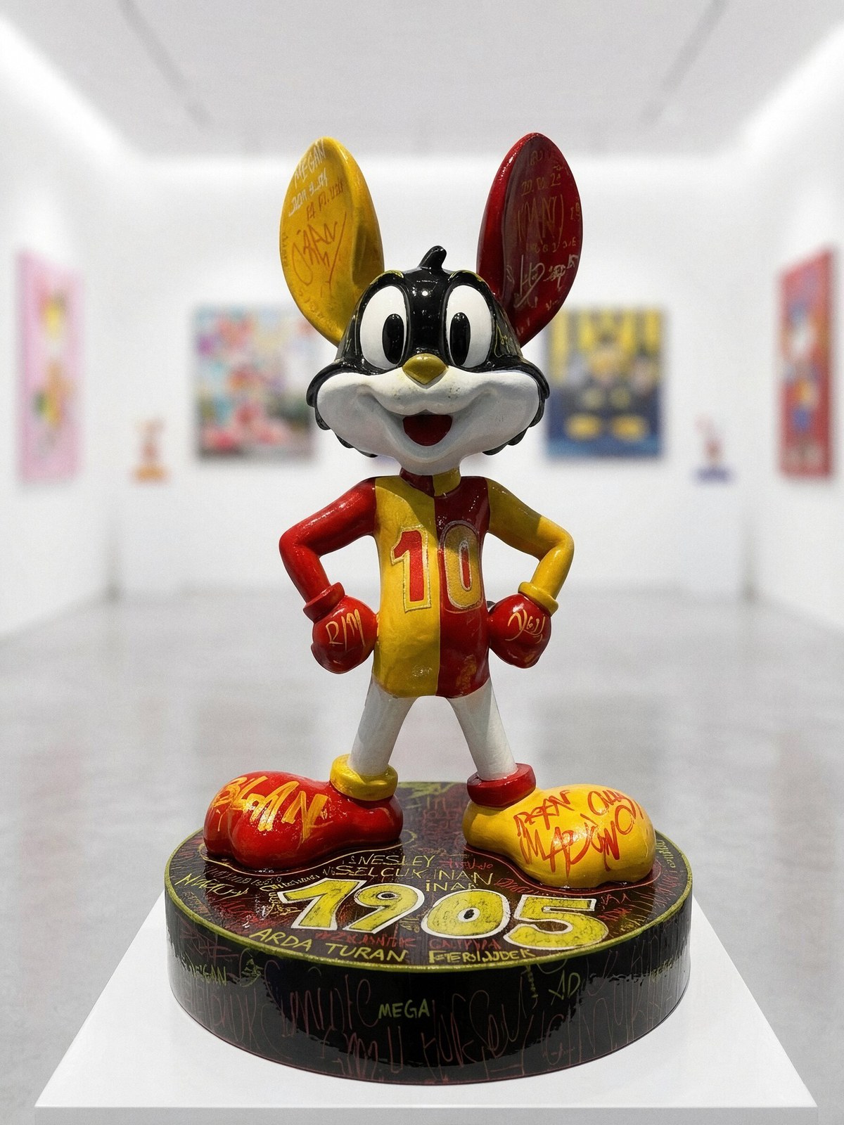 Mr Roo NÖ-MR-03 — Nursel Önen pop-art heykeli