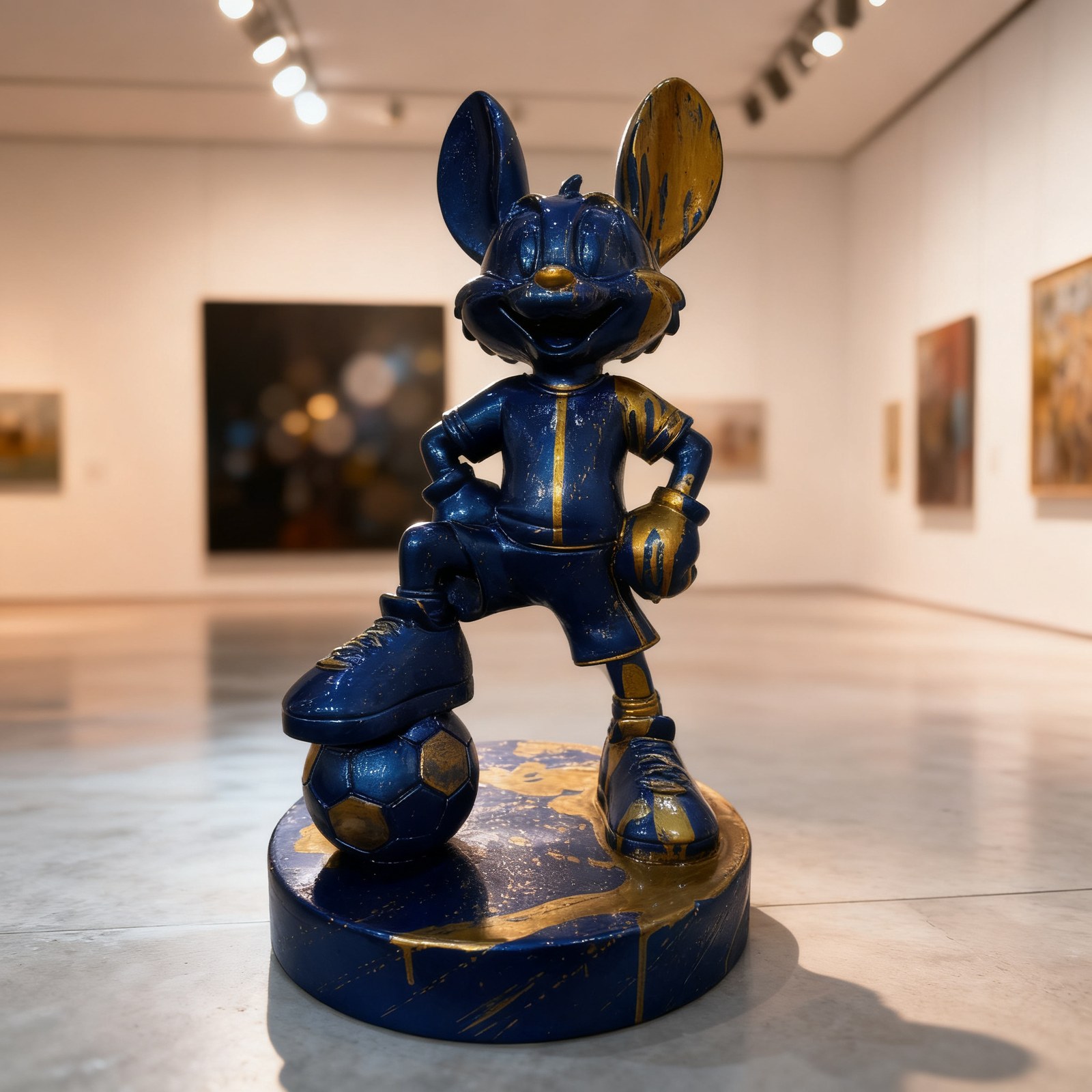 Mr Roo NÖ-MR-13 — Nursel Önen pop-art heykeli