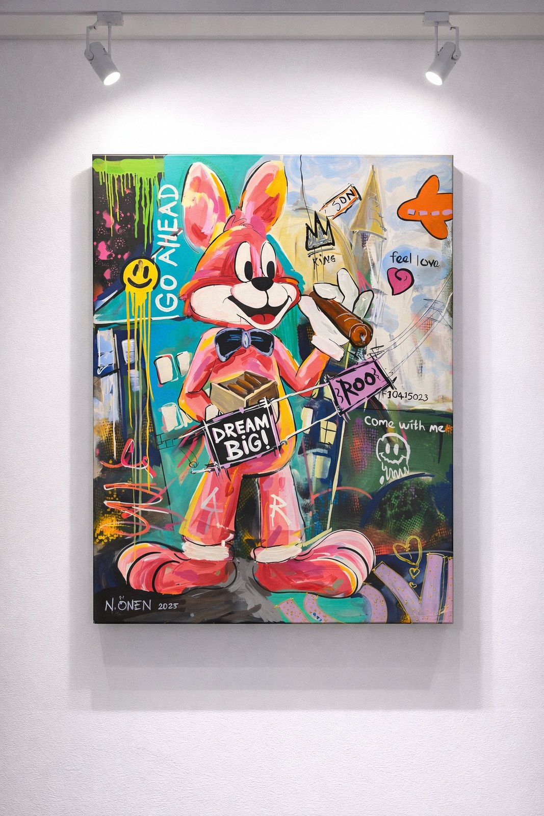 Resimler NÖ-B-13 — Nursel Önen pop-art heykeli