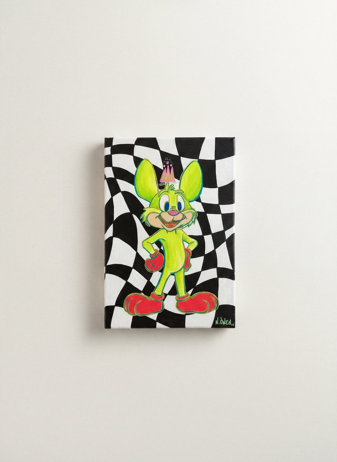 Resimler NÖ-B-12 — Nursel Önen pop-art heykeli