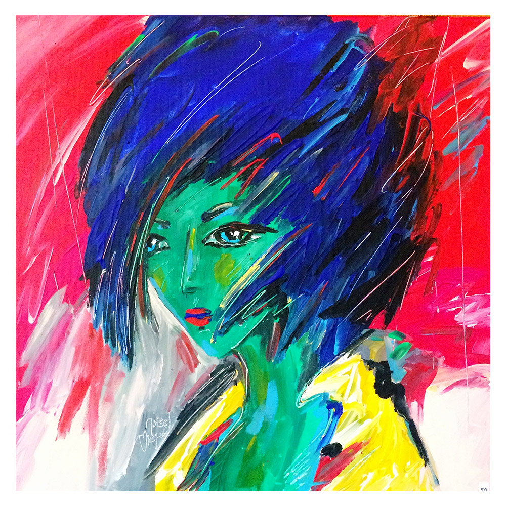 A0006 - Mavi İpek Kış Çiçeği