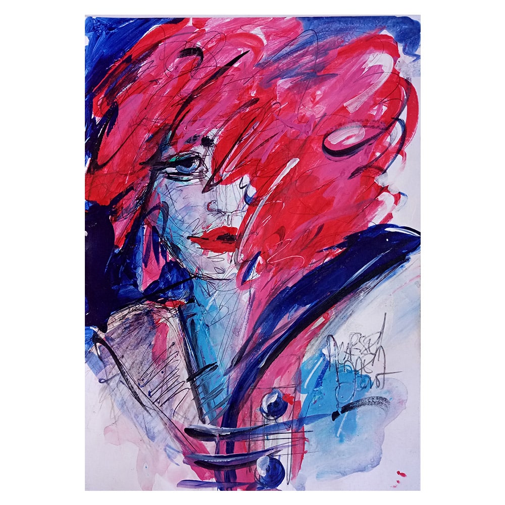 K0071 - Kırmızı Kadın