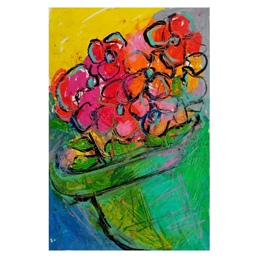 P0071 - Saksıda Çiçekler