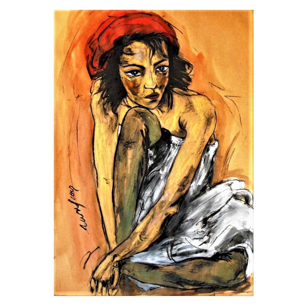 DB00248 - Kırmızı Bereli