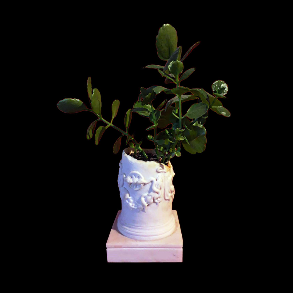 Yılanlı Sunak Kalemlik ve Saksı